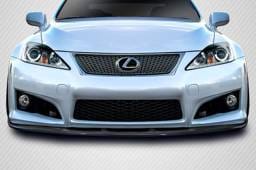 Lexus IS-F Luxion DriTech Carbon Fiber Front Bumper Lip Body Kit 114336