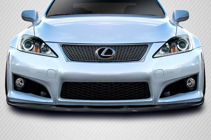 Lexus IS-F Luxion DriTech Carbon Fiber Front Bumper Lip Body Kit 114336