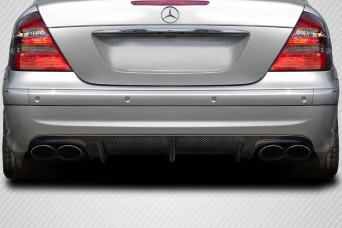 Mercedes E55 L Sport Carbon Fiber Rear Bumper Diffuser Body Kit 114382