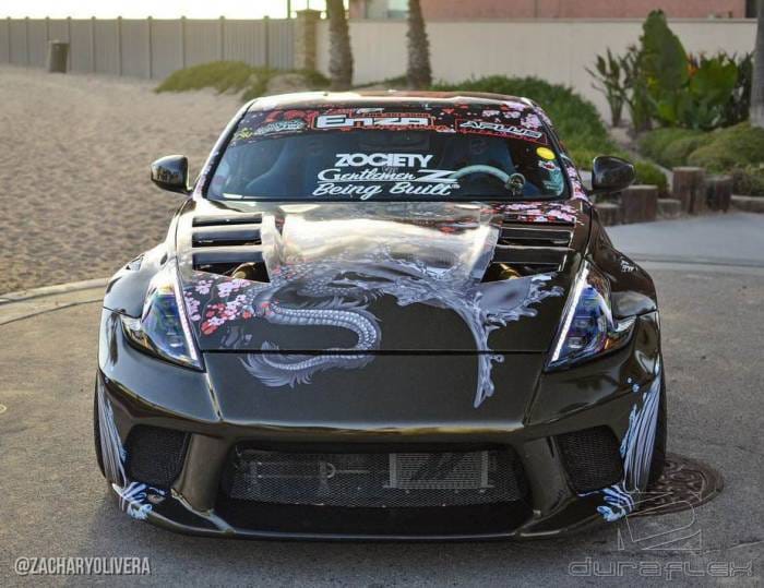 Nissan 370Z AMS Duraflex Body Kit- Hood 114387 thumbnail 4