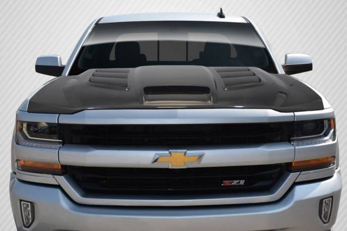 Chevrolet Silverado Viper Carbon Fiber Creations Body Kit- Hood 114230