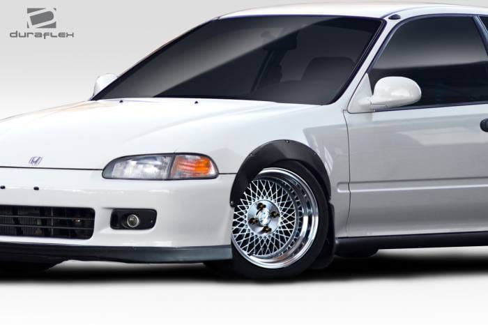 Honda Civic 2DR J Spec Duraflex Fender Flares 114268 thumbnail 3