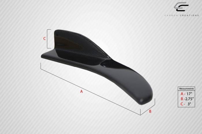 Universal Type 1 Carbon Fiber Body Kit-Side Winglet Splitters 114464 thumbnail 2
