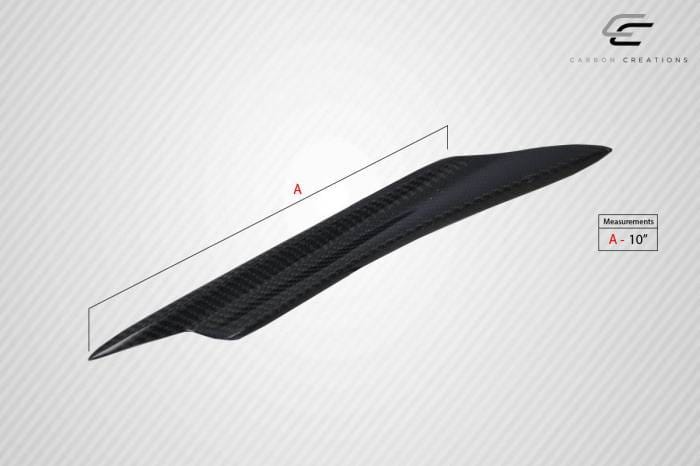 Universal Carbon Creations DriTech Vortex Body Kit- Canards thumbnail 2