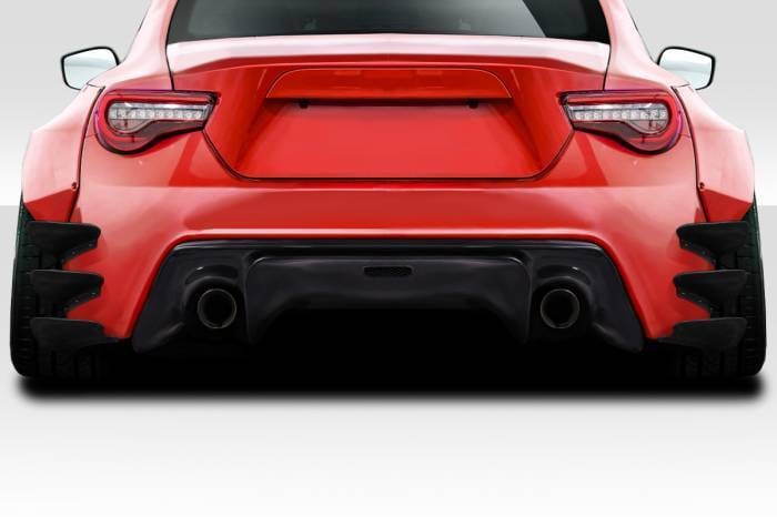 Scion FRS GT500 V3 Duraflex Rear Bumper Canards 114986 thumbnail 2