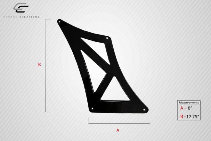 sal VRX Carbon Fiber 9pcs V.1 Short Wing/Spoiler 115113 thumbnail 4