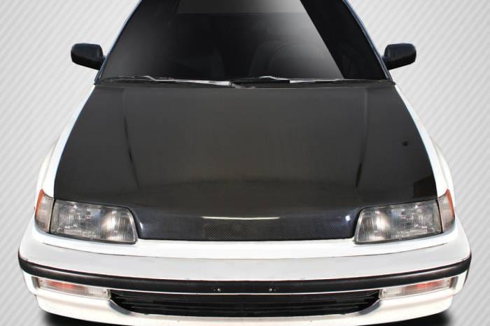 Honda Civic HB SiR Look Carbon Fiber Creations Body Kit- Hood 114971
