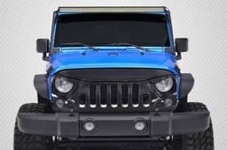 Jeep Wrangler Predator Carbon Fiber Creations Grill/Grille 115251