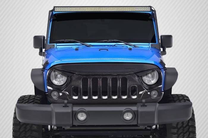 Jeep Wrangler Predator Carbon Fiber Creations Grill/Grille 115251