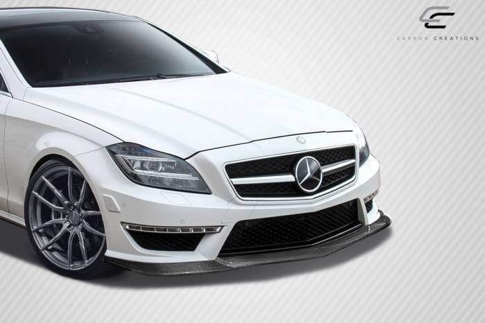 Mercedes CLS L-Sport Carbon Fiber Front Bumper Lip Body Kit 115454 thumbnail 2