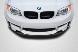 BMW 1M M Tech Carbon Fiber Creations Front Bumper Lip Body Kit 115693