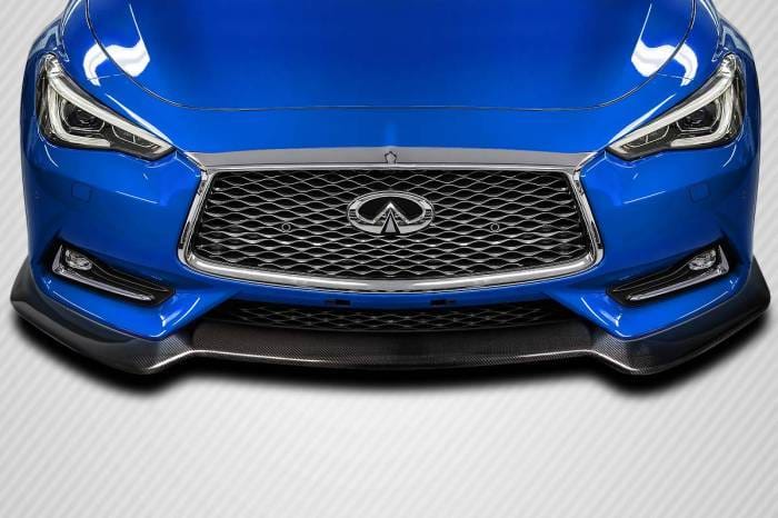 Infiniti Q60 AP Carbon Fiber Creations Front Bumper Lip Body Kit 116722