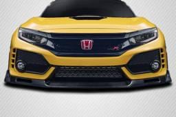 Honda Civic EVS Carbon Fiber Front Bumper Lip Body Kit 116853