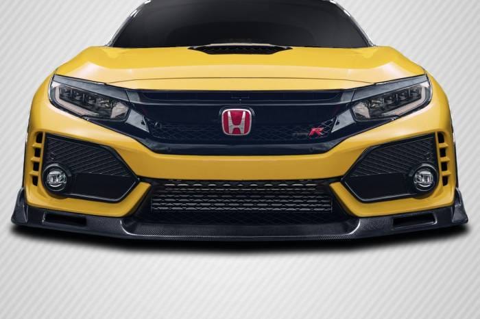 Honda Civic EVS Carbon Fiber Front Bumper Lip Body Kit 116853