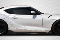 Toyota Supra AG Design Carbon Fiber Side Skirt Splitters Body Kit 116973