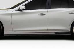 Infiniti Q50 Bltz Duraflex Side Skirts Body Kit 117098