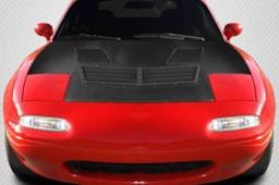 Mazda Miata Iceman Carbon Fiber Creations Body Kit- Hood 117133