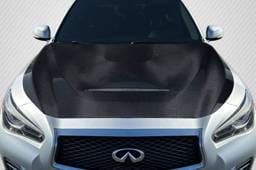 Infiniti Q50 GTS Look Carbon Fiber Creations Body Kit- Hood 117139