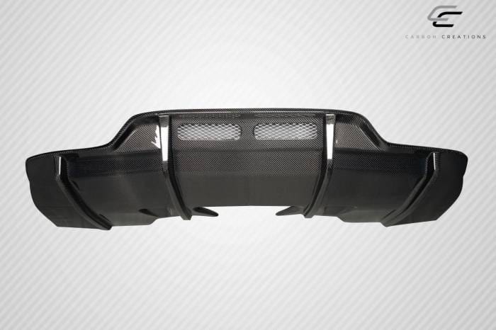Mercedes C63 AMG Power Look Carbon Fiber Rear Diffuser Body Kit 117250 thumbnail 3