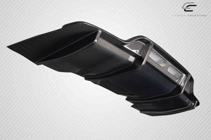 Mercedes C63 AMG Power Look Carbon Fiber Rear Diffuser Body Kit 117250 thumbnail 4