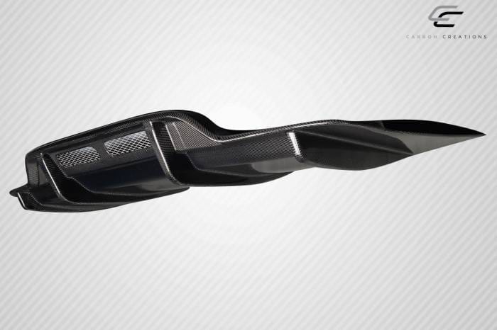 Mercedes C63 AMG Power Look Carbon Fiber Rear Diffuser Body Kit 117250 thumbnail 5