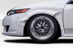 Acura TSX Khan Duraflex 60MM Front Fender Flares 117298