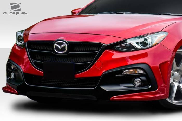 Mazda Mazdaspeed 3 KSS Duraflex Front Body Kit Bumper 117281 thumbnail 2