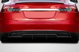 Tesla Model S Energon Carbon Fiber Rear Bumper Diffuser Body Kit 117425