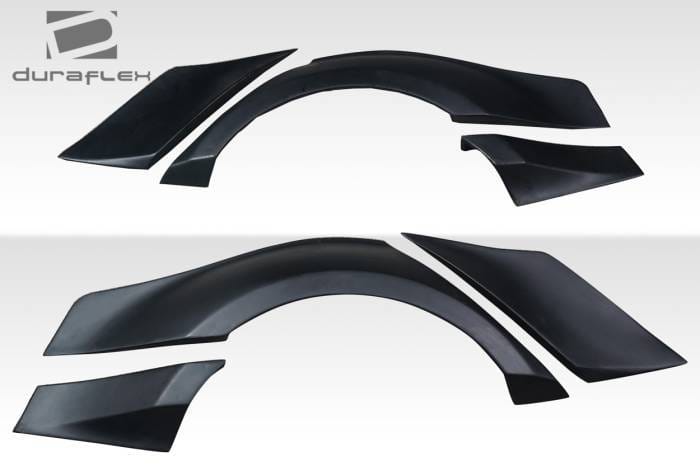 Volkswagen Jetta KTV Duraflex 6pcs Wide Rear Fender Flares 117449 thumbnail 2