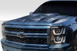 Chevrolet Silverado Cowl Duraflex Body Kit- Hood 117530