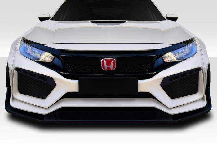 Honda Civic 4DR RBT Duraflex Wide Body Front Body Kit Bumper 117584