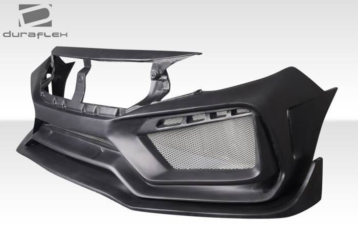 Honda Civic 4DR RBT Duraflex Wide Body Front Body Kit Bumper 117584 thumbnail 3