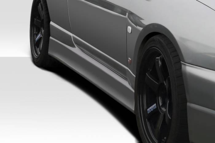 Nissan Skyline 2DR D Spec Duraflex Side Skirts Body Kit 117727 thumbnail 2