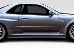 Nissan Skyline 2DR Estra Duraflex Side Skirts Body Kit 117730