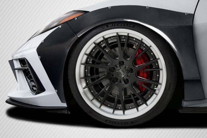 Chevrolet Corvette Gran Veloce Carbon Fiber Fender Flares 117911