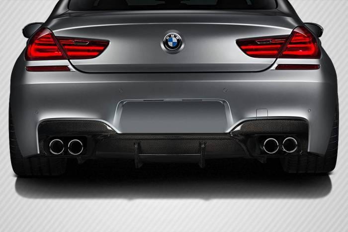 BMW 6 Series Sceptre Carbon Fiber Rear Bumper Diffuser Body Kit 118039