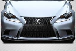 Lexus IS Hyper Carbon Fiber Front Bumper Lip Body Kit 117995