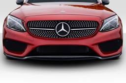 Mercedes C Class Autohaus Duraflex Front Bumper Lip Body Kit 118096
