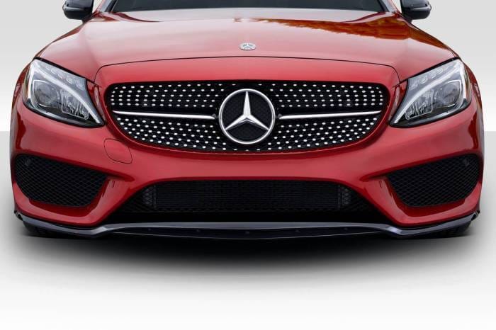 Mercedes C Class Autohaus Duraflex Front Bumper Lip Body Kit 118096