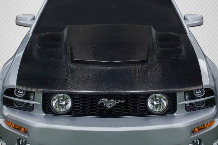 Ford Mustang Interceptor Carbon Fiber Creations Body Kit- Hood 118077