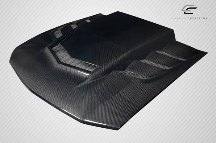 Ford Mustang Interceptor Carbon Fiber Creations Body Kit- Hood 118077 thumbnail 3