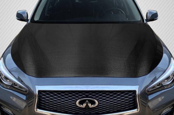 Infiniti Q50 OEM Look Carbon Fiber Creations Body Kit- Hood 118157