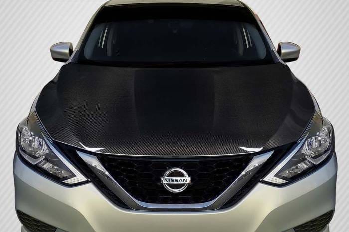 Nissan Sentra OEM Look Carbon Fiber Creations Body Kit- Hood 118156