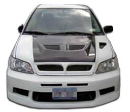 Mitsubishi Lancer Duraflex Evo 7 Front Bumper Cover - 1 Piece - 100369