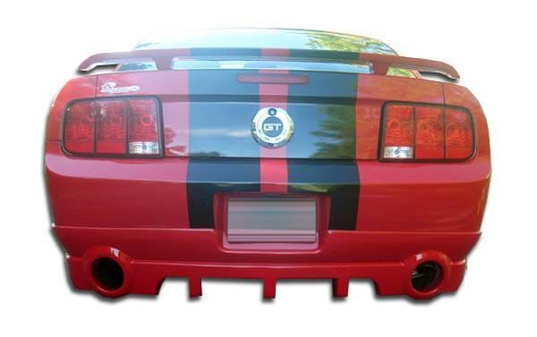 Ford Mustang Duraflex Racer Rear Lip Under Spoiler Air Dam - 1 Piece - 100649