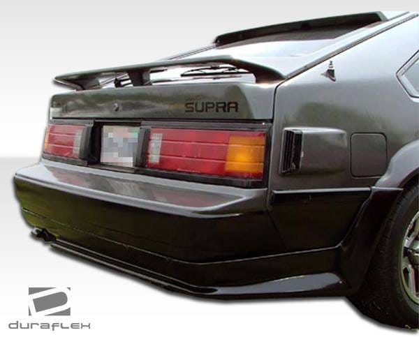 Toyota Supra Duraflex F-1 Rear Lip Under Spoiler Air Dam - 1 Piece - 100690 thumbnail 2