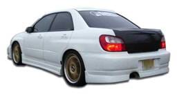 Subaru WRX Duraflex C-Speed Rear Lip Under Spoiler Air Dam - 1 Piece - 100390