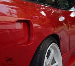 Nissan 240SX Duraflex M-1 Sport Rear Fender Flares - 2 Piece - 100851