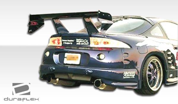Mitsubishi Eclipse Duraflex Q Flared Rear Add On Bumper Extensions - 2 Piece - 101609 thumbnail 2