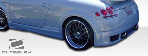 Audi TT Duraflex R-1 Rear Lip Under Spoiler Air Dam - 1 Piece - 102429 thumbnail 6